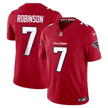 Men's Atlanta Falcons #7 Bijan Robinson Red Vapor F.U.S.E. Sewn Down Limited Jersey