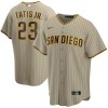 Men's San Diego Padres #23 Fernando Tatis Jr. Nike Tan Alternate Replica Player Jersey