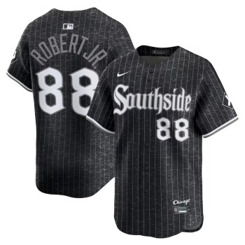 Men's Chicago White Sox #88 Luis Robert Jr. Nike Black City Connect Limited Player Jersey Men's Chicago White Sox #88 Luis Robert Jr. Nike Black City Connect Limited Player Jersey
