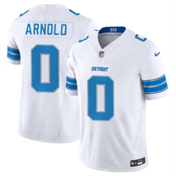 Youth Detroit Lions #0 Terrion Arnold White 2024 Draft F.U.S.E. Vapor Untouchable Limited Stitched Jersey Youth Detroit Lions #0 Terrion Arnold White 2024 Draft F.U.S.E. Vapor Untouchable Limited Stitched Jersey