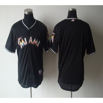 marlins Blank Black 2012 Alternate Stitched MLB Jersey marlins Blank Black 2012 Alternate Stitched MLB Jersey
