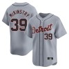 Men's Detroit Tigers #39 Zach McKinstry Nike Gray Road Replica Jersey