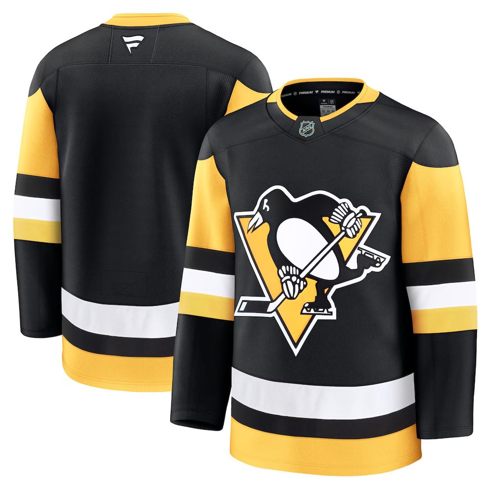 Youth Pittsburgh Penguins Black Home Jersey Youth Pittsburgh Penguins Black Home Jersey