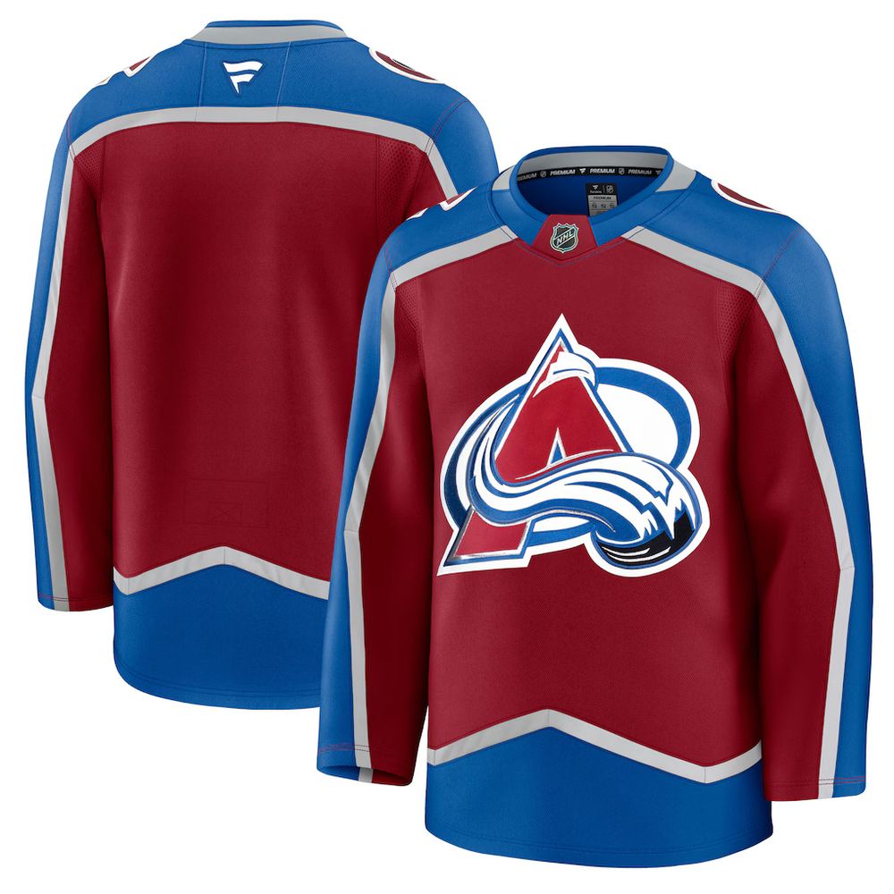 Youth Colorado Avalanche Burgundy Home Jersey