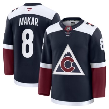 Men's Colorado Avalanche #8 Cale Makar Navy Alternate Premium Jersey Men's Colorado Avalanche #8 Cale Makar Navy Alternate Premium Jersey