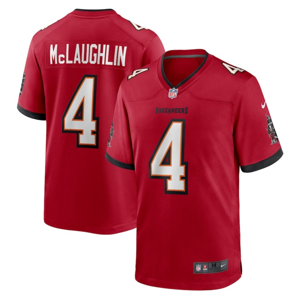 Youth's Tampa Bay Buccaneers #4 Chase McLaughlin New Red Vapor Untouchable Limited Stitched NFL Jersey