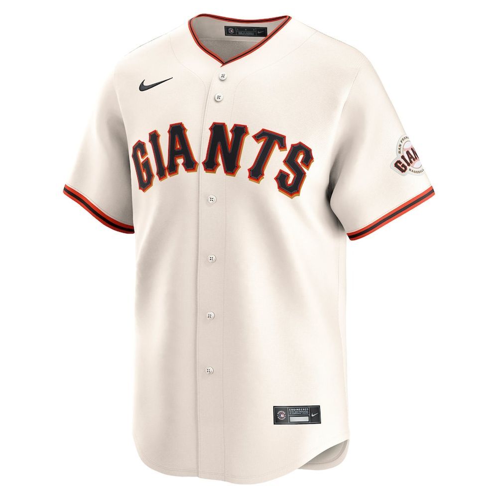 Men's San Francisco Giants #51 Jung Hoo Lee Nike Cream Home Limited Player Jersey Men's San Francisco Giants #51 Jung Hoo Lee Nike Cream Home Limited Player Jersey