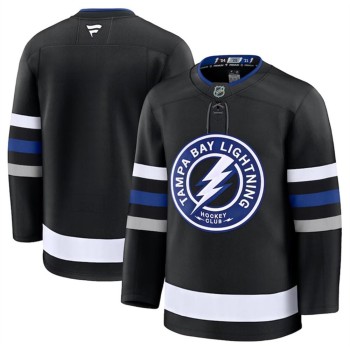Men's Tampa Bay Lightning Blank Black 2024-25 Alternate Stitched Hockey Premium Jersey Men's Tampa Bay Lightning Blank Black 2024-25 Alternate Stitched Hockey Premium Jersey