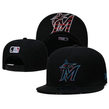 Miami Marlins Snapback Hat Miami Marlins Snapback Hat