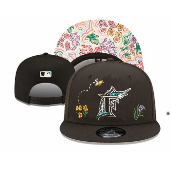Miami Marlins Snapback Hat Miami Marlins Snapback Hat