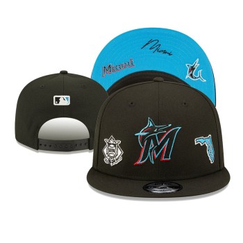 Miami Marlins Snapback Hat Miami Marlins Snapback Hat