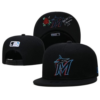 Miami Marlins Snapback Hat Miami Marlins Snapback Hat