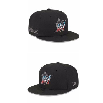 Miami Marlins Snapback Hat Miami Marlins Snapback Hat