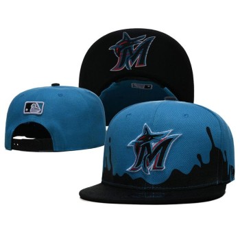 Miami Marlins Snapback Hat Miami Marlins Snapback Hat