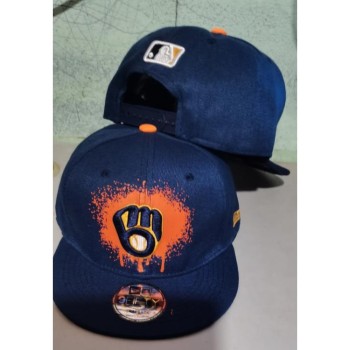 Milwaukee Brewers Snapback Hat Milwaukee Brewers Snapback Hat