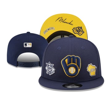 Milwaukee Brewers Snapback Hat Milwaukee Brewers Snapback Hat