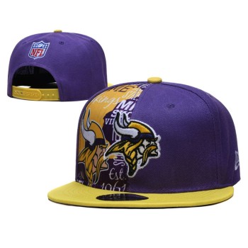 Minnesota Vikings Snapback Hat Minnesota Vikings Snapback Hat