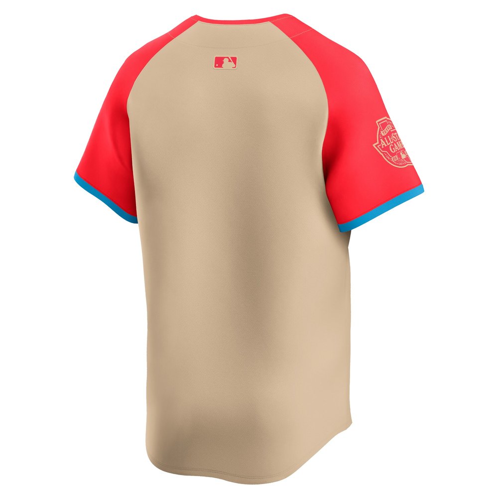 Men's American League Cream 2024 MLB All-Star Game Limited Jersey Men's American League Cream 2024 MLB All-Star Game Limited Jersey