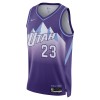 Unisex Utah Jazz Lauri Markkanen Nike Purple 2024/25 Swingman Player Jersey - City Edition