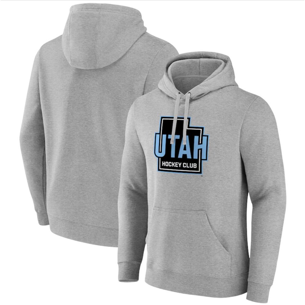Men's Utah Mammoth Gray Tertiary Pullover Hoodie Men's Utah Mammoth Gray Tertiary Pullover Hoodie