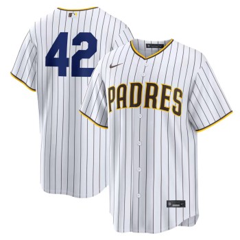 Youth San Diego Padres #42 Jackie Robinson Nike White Home 2026 Jackie Robinson Day Replica Jersey