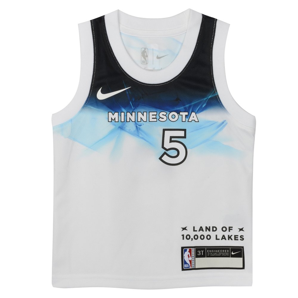 Toddler Minnesota Timberwolves Anthony Edwards White 2024/25 Swingman Player Jersey - City Edition Toddler Minnesota Timberwolves Anthony Edwards White 2024/25 Swingman Player Jersey - City Edition