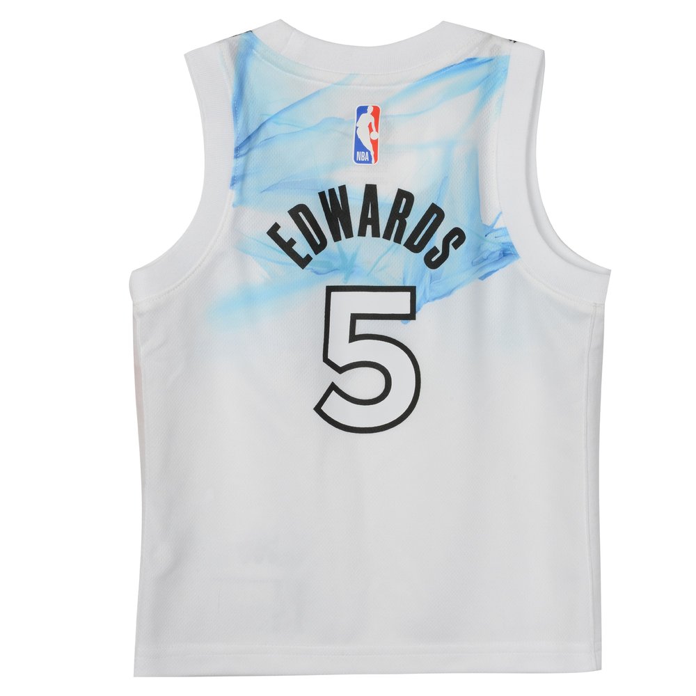 Toddler Minnesota Timberwolves Anthony Edwards White 2024/25 Swingman Player Jersey - City Edition Toddler Minnesota Timberwolves Anthony Edwards White 2024/25 Swingman Player Jersey - City Edition