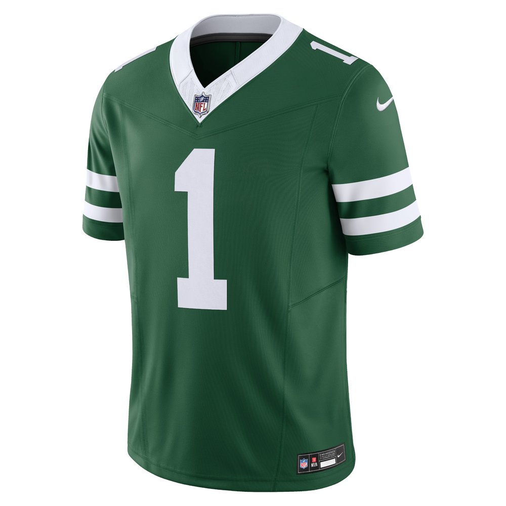Men's New York Jets Ahmad Sauce Gardner Legacy Green Vapor F.U.S.E. Limited Jersey