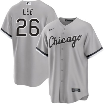 Men's Chicago White Sox #26 Korey Lee Gray Home Official Player Jersey Men's Chicago White Sox #26 Korey Lee Gray Home Official Player Jersey