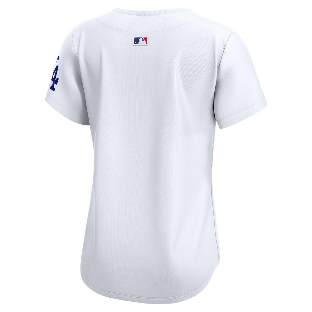 Women's Los Angeles Dodgers White 2024 World Series Home Limited Jersey