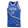 Youth Milwaukee Bucks Giannis Antetokounmpo Nike Royal 2024/25 Swingman Player Jersey - City Edition Youth Milwaukee Bucks Giannis Antetokounmpo Nike Royal 2024/25 Swingman Player Jersey - City Edition