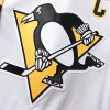Men's Pittsburgh Penguins #87 Sidney Crosby White Away Premium Jersey