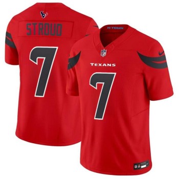 Men's Houston Texans #7 C.J. Stroud Red 2024 Alternate F.U.S.E Vapor Stitched jersey Men's Houston Texans #7 C.J. Stroud Red 2024 Alternate F.U.S.E Vapor Stitched jersey
