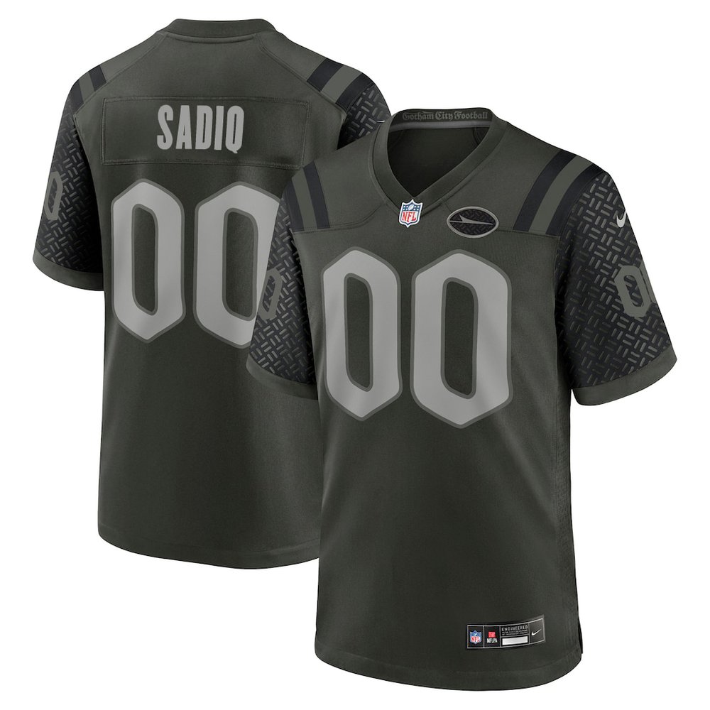 Youth New York Jets Kenyon Sadiq Black 2026 NFL Draft Game Jersey