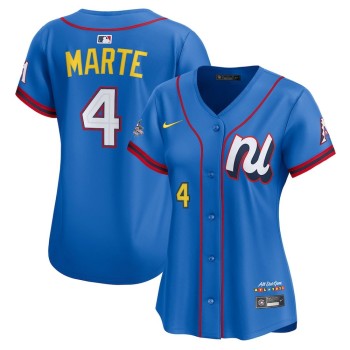 Women's National League #4 Ketel Marte Nike Blue 2025 All-Star Edition Limited Player Jersey Women's National League #4 Ketel Marte Nike Blue 2025 All-Star Edition Limited Player Jersey