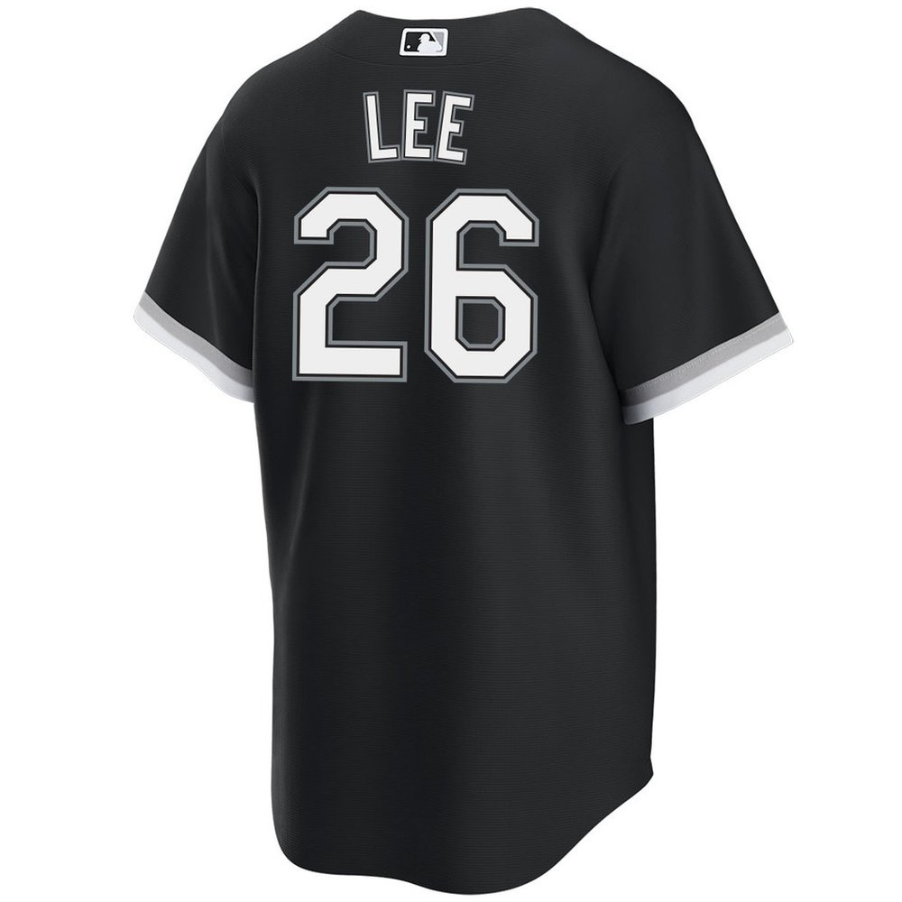 Men's Chicago White Sox #26 Korey Lee Black Home Official Player Jersey Men's Chicago White Sox #26 Korey Lee Black Home Official Player Jersey