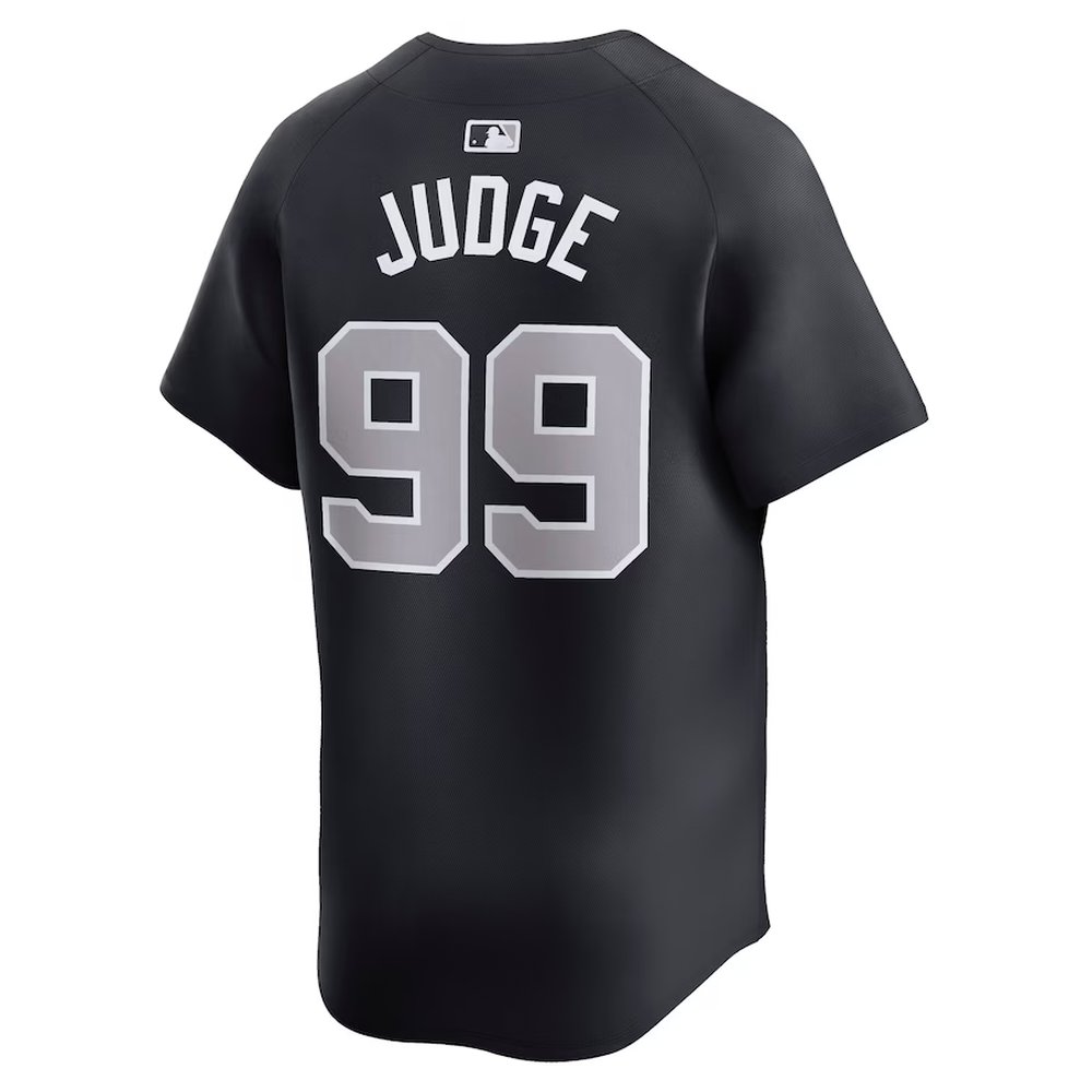 Men's New York Yankees #99 Aaron Judge Navy Alternate Limited Player Jersey