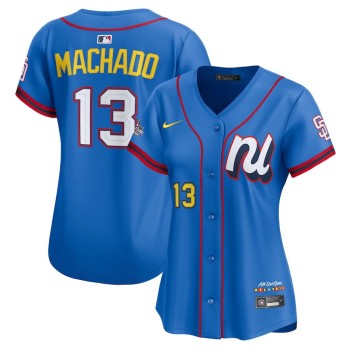 Women's National League #13 Manny Machado Nike Blue 2025 All-Star Edition Limited Player Jersey Women's National League #13 Manny Machado Nike Blue 2025 All-Star Edition Limited Player Jersey