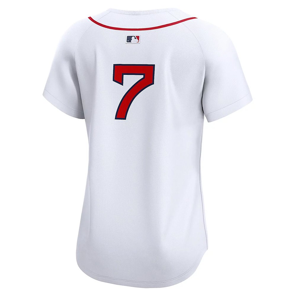 Women's Boston Red Sox #7 Masataka Yoshida White Home Limited Player Jersey Women's Boston Red Sox #7 Masataka Yoshida White Home Limited Player Jersey