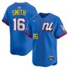 Youth National League #16 Will Smith Nike Blue 2025 All-Star Edition Limited Player Jersey