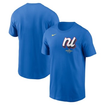 Men's National League Nike Light Blue 2025 MLB All-Star Game T-Shirt Men's National League Nike Light Blue 2025 MLB All-Star Game T-Shirt