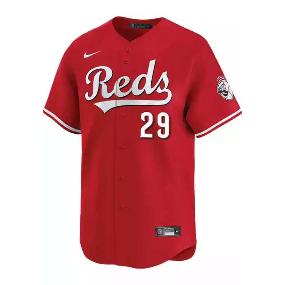 Men's Cincinnati Reds #29 TJ Friedl Nike Red Home Limited Player Jersey Men's Cincinnati Reds #29 TJ Friedl Nike Red Home Limited Player Jersey