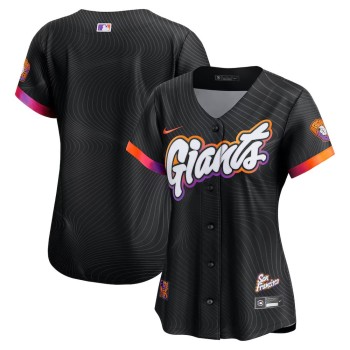 Women's San Francisco Giants Nike Anthracite 2025 City Connect Limited Jersey Women's San Francisco Giants Nike Anthracite 2025 City Connect Limited Jersey