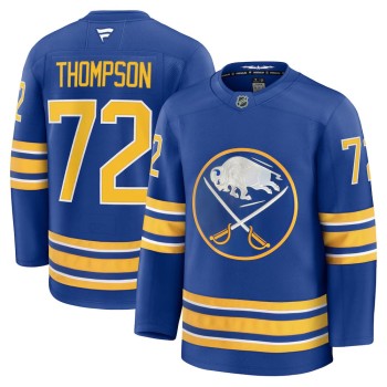 Men's Buffalo Sabres #72 Tage Thompson Blue 2024-25 Stitched Premium Jersey Men's Buffalo Sabres #72 Tage Thompson Blue 2024-25 Stitched Premium Jersey