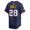Men's American League #28 Javier Baez Nike Navy 2025 All-Star Edition Limited Player Jersey