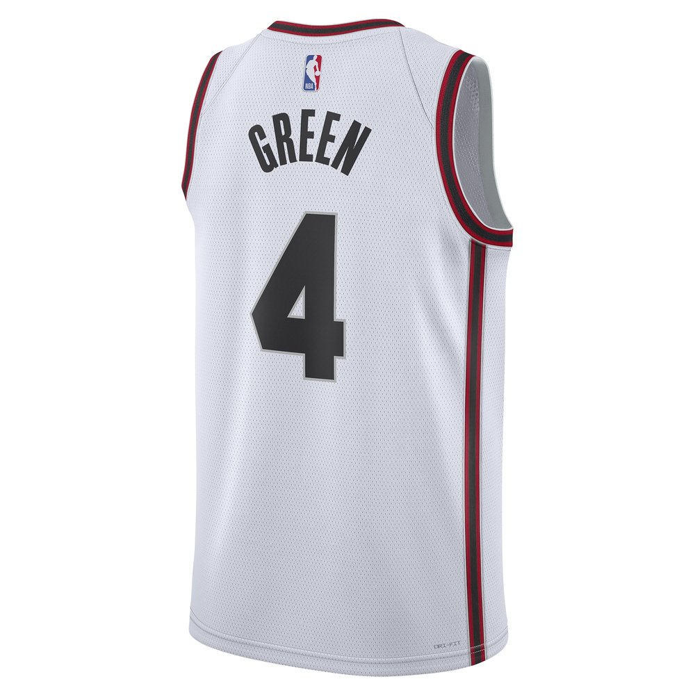 Unisex Houston Rockets Jalen Green White 2024/25 Swingman Player Jersey - City Edition Unisex Houston Rockets Jalen Green White 2024/25 Swingman Player Jersey - City Edition