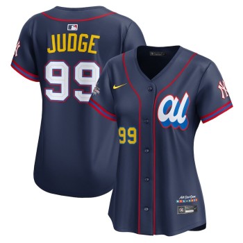 Women's American League #99 Aaron Judge Nike Navy 2025 All-Star Edition Limited Player Jersey Women's American League #99 Aaron Judge Nike Navy 2025 All-Star Edition Limited Player Jersey