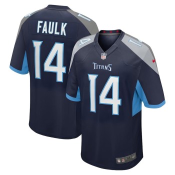 Youth Tennessee Titans Carnell Tate Navy 2026 NFL Draft Game Jersey