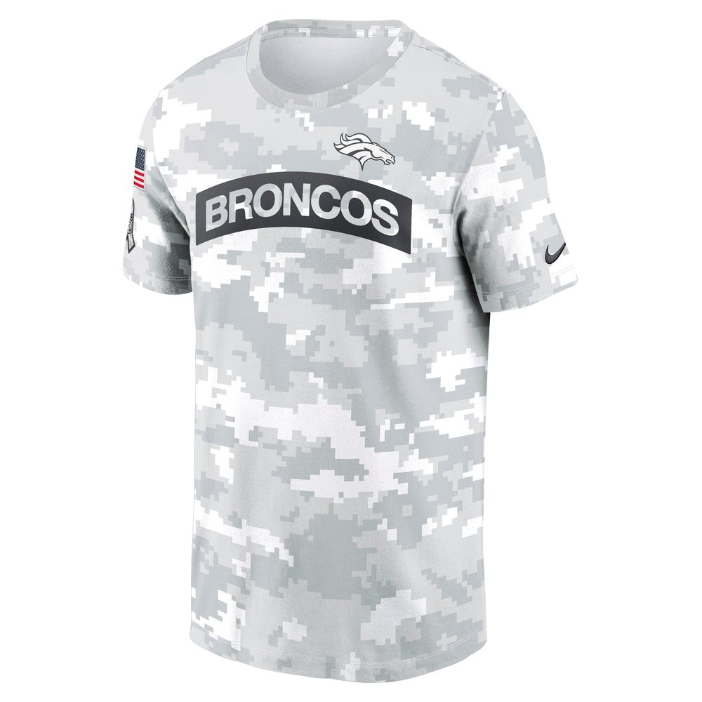 Men's Denver Broncos Arctic Camo 2024 Salute To Service Performance T-Shirt Men's Denver Broncos Arctic Camo 2024 Salute To Service Performance T-Shirt