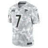 Men's Atlanta Falcons Bijan Robinson Nike Arctic Camo 2024 Salute to Service Limited Jersey